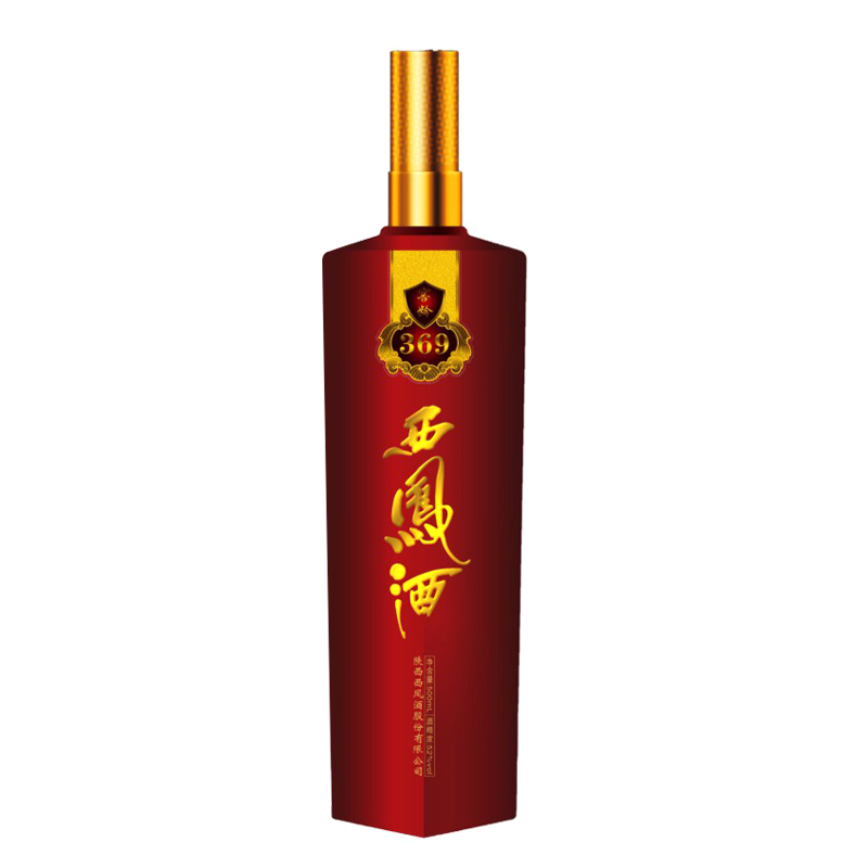 优品 窖龄西凤酒 绵柔凤香型白酒 52° 500ml瓶